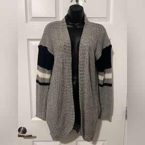 Gray and Black Women's Sweater